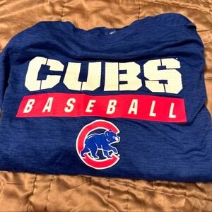 Chicago Cubs MLB Majestic Men's Big & Tall T-Shirt
